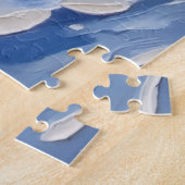 Airedale Terrier Christmas Boat Holiday ジグソーパズル (側面)