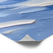 Airedale Terrier Christmas Boat Holiday ポスター (角)