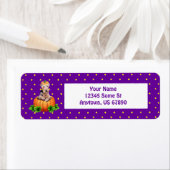 Airedale Terrier Dale-O-Lanternsラベル ラベル (インサイチュ)