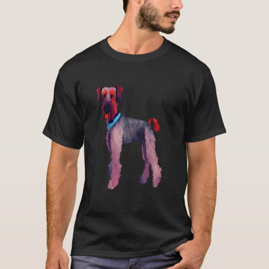 Airedale Terrier dog breeds  Fans  quotes Family Tシャツ (正面)