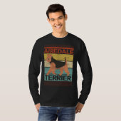 Airedale Terrier Dog Dog Owner Airedale Terrier Tシャツ (正面フル)