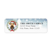 Airedale Terrier Dog Return Address Labels ラベル (正面)
