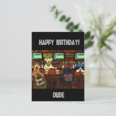 AIREDALE TERRIER & FRIENDSポストカード ポストカード (スタンド正面)