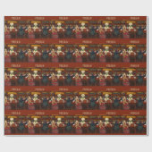 AIREDALE TERRIER & FRIENDS ラッピングペーパー (フラット)