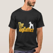 Airedale Terrier Gives Airedale Terrier Gift Tシャツ (正面)