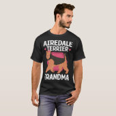 Airedale Terrier Grandma Dog Owner Airedale Terrie Tシャツ (正面フル)
