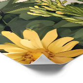 Airedale Terrier In Bathtub Poster, Funny Dog ポスター (角)