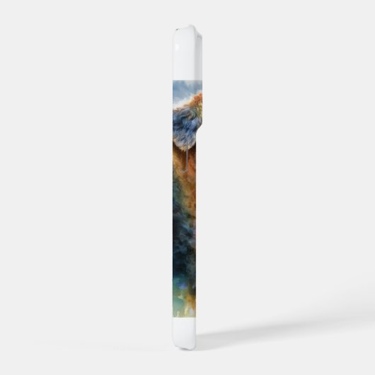 Airedale terrier in the summer light 110924AREF117 iPhoneケース (右側面)