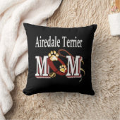 Airedale Terrier MOM クッション (ブランケット)