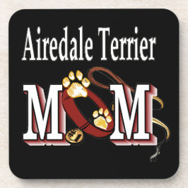 Airedale Terrier MOM コースター