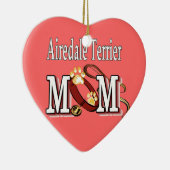 Airedale Terrier MOM セラミックオーナメント (右)