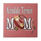 Airedale Terrier MOM タイル (正面)