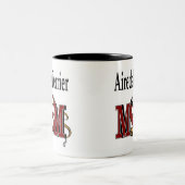 Airedale Terrier MOM ツートーンマグカップ (中央)