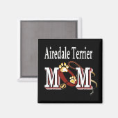 Airedale Terrier MOM マグネット (正面/裏面)