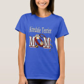 Airedale Terrier MOM Tシャツ (正面)