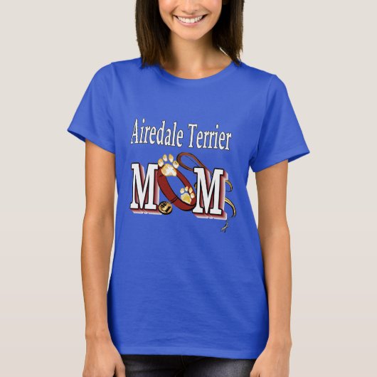 Airedale Terrier MOM Tシャツ (正面)