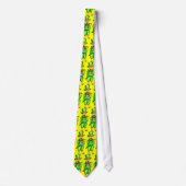 Airedale Terrier St. Patrick's Day Leprechaun ネクタイ (正面)