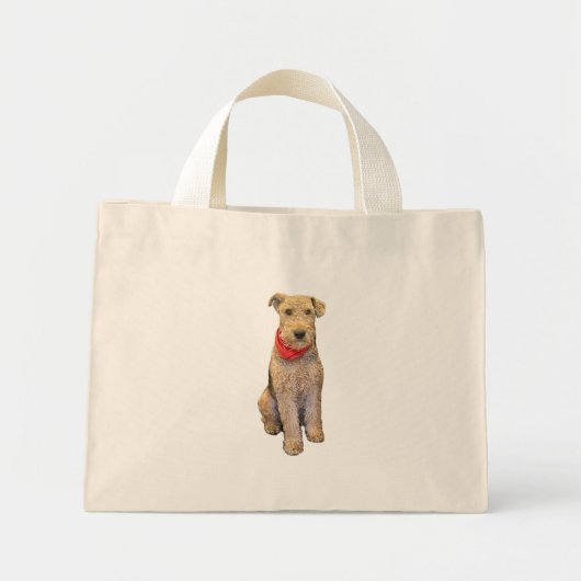 Airedale Tote Bag ミニトートバッグ (正面)