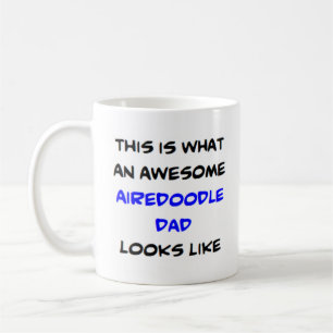 airedoodleパパ素晴らし、 コーヒーマグカップ