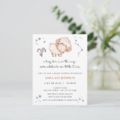 Aires Zodiac Baby Shower Invitation シーズンカード (スタンド正面)