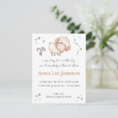 Aires Zodiac Birth Announcement シーズンカード (スタンド正面)