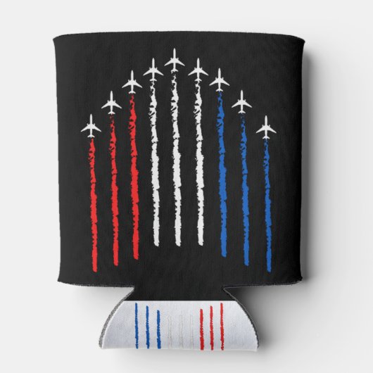 Airforce Flyover  4th Of July 缶クーラー (裏面)