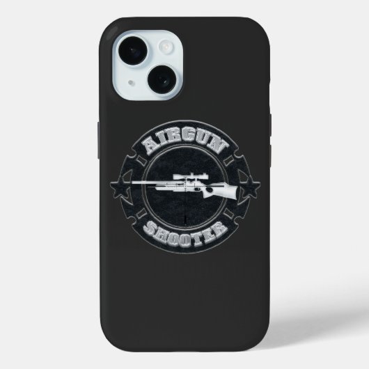 AirgunシューティングTシャツ Case-Mate iPhoneケース (裏面)