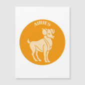 Airies, Zodiac Sign, Horoscope, Astrology マグネット招待状 (正面)