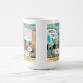 Airline LifeCoachクラおもしろいス コーヒーマグカップ (中央)