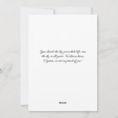 Airline Pilot Retirement Photo Blue Ivory Stripes シーズンカード (裏面)