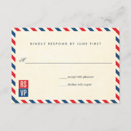 Airmail結婚の対応 出欠カード