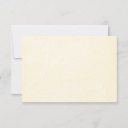 Airmail結婚の対応 出欠カード (裏面)