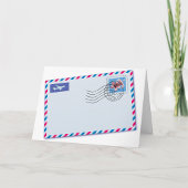 Airmail Envelope Greeting Cards カード