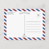 Airmail What A Year In Review 12フォトコラージュ シーズンポストカード (裏面)