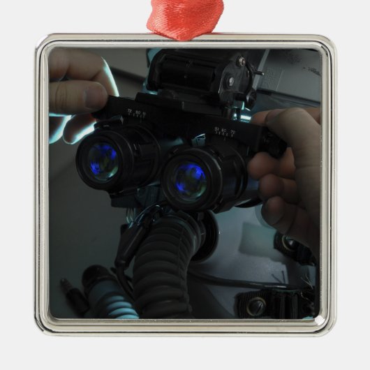 Airmanが範囲を調整する メタルオーナメント (正面)