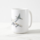 Airplane コーヒーマグカップ (正面右)