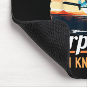 Airplane Aircraft Lot - That's What I Do I Fly Air マウスパッド (コーナー)