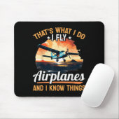 Airplane Aircraft Lot - That's What I Do I Fly Air マウスパッド (マウス)