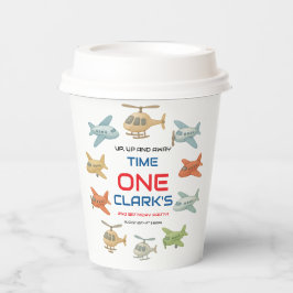 Airplane Boy 1st Birthday | Fun Sky Theme Party 紙コップ