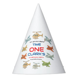 Airplane Boy 1st Birthday Party | Sky Theme パーティーハット