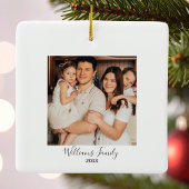 Airplane Christmas Tree & Photo Simple Aviation セラミックオーナメント