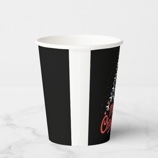 Airplane Christmas Tree Pilot 紙コップ (右)