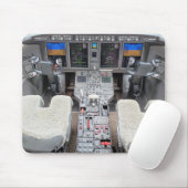 Airplane Cockpit Mouse Pad マウスパッド (マウス)