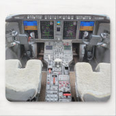 Airplane Cockpit Mouse Pad マウスパッド (正面)
