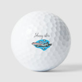  Airplane Golf Balls ゴルフボール (正面)