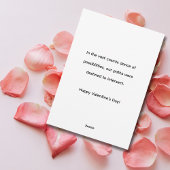 Airplane Heart I love My Pilot Valentine's Day シーズンカード