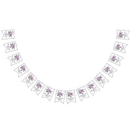 Airplane Oh My Time Flies Travel First Birthday  バンティングフラッグ