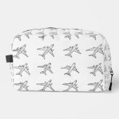 Airplane Pattern Pouch ドップキット (正面)