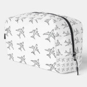 Airplane Pattern Pouch ドップキット (右コーナー)