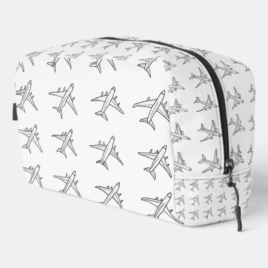 Airplane Pattern Pouch ドップキット (右コーナー)